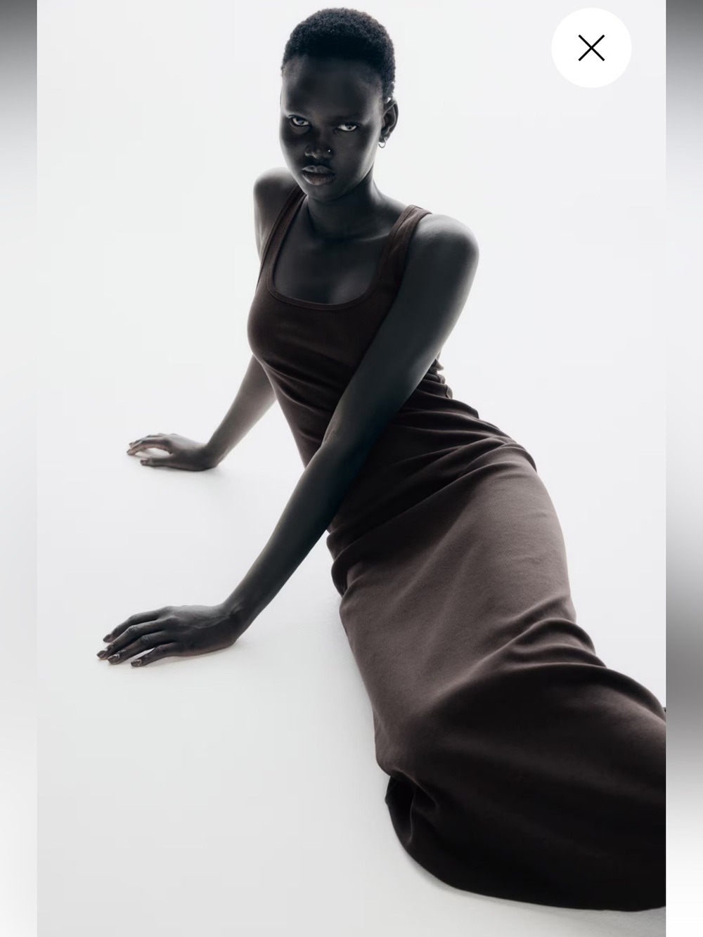H&M Sleeveless Maxi Dress